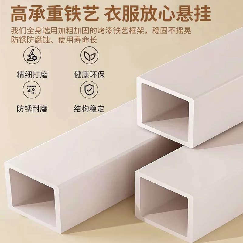 现代衣柜落地家用组合简易挂衣洞洞衣帽架衣帽间收纳置物挂衣架