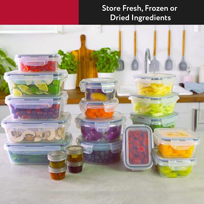 Plastic Food Storage Containers Meal Prep Lunch Storage