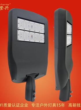 led模组路灯挑臂100W150W新农村户外道路照明头乡镇欧式户外照明