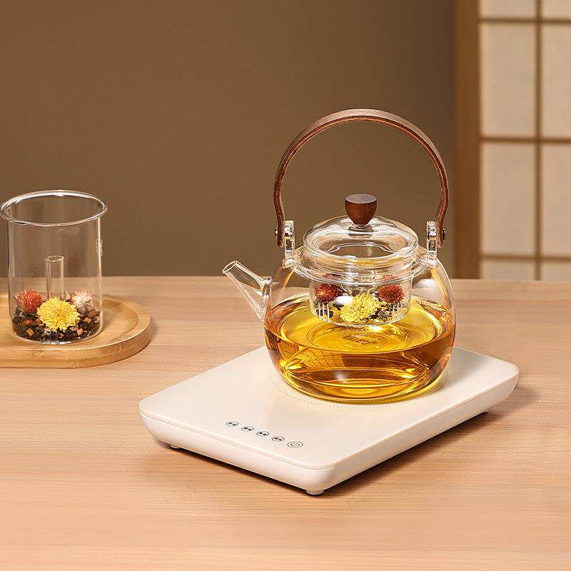 福也黑晶炉新款煮茶器家用多功能迷你小型电磁炉热烧水煮茶炉套装