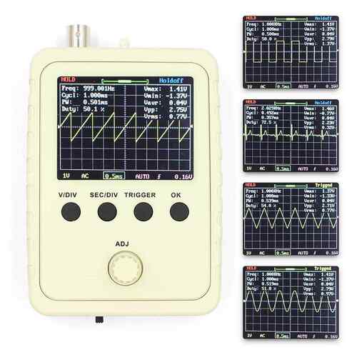 FNIRSI-DSO150手持小型示波器便携式数字示波表入门级教学维修用