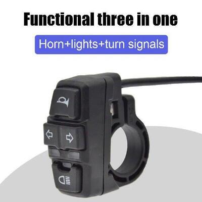 Light Switch Ebike Electric Bike Scooter Lamp Horn Switch