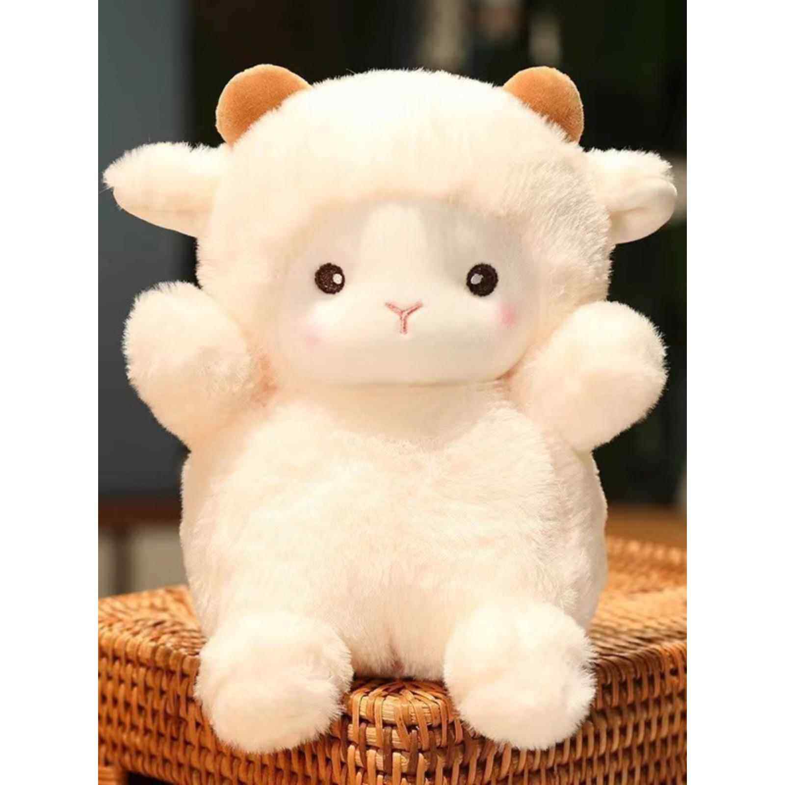 可爱毛绒玩具波克小羊公仔玩偶抱枕心绵娃娃女生礼物礼品小绵羊,玩具/童车/益智/积木/模型,毛绒/玩偶/公仔/布艺类玩具,淘宝优惠券,粉丝福利购,淘宝优惠卷