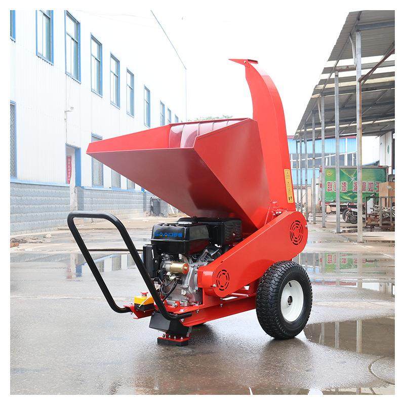 树枝粉碎机园林汽油手推修剪枝条粉碎机果树10公分树枝粉碎机