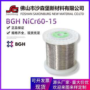 BGHN60镍铬电热丝Cr15Ni60发热丝加热丝圆丝耐高温电阻丝 德国原装