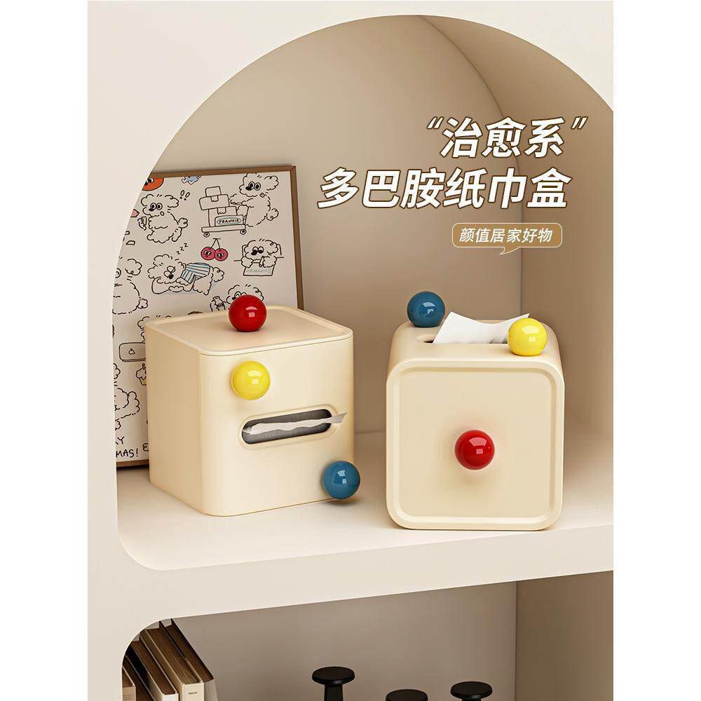 卷纸筒盒桌面客厅抽纸盒高档可爱创意圆筒家用卫生间厕纸筒纸巾筒