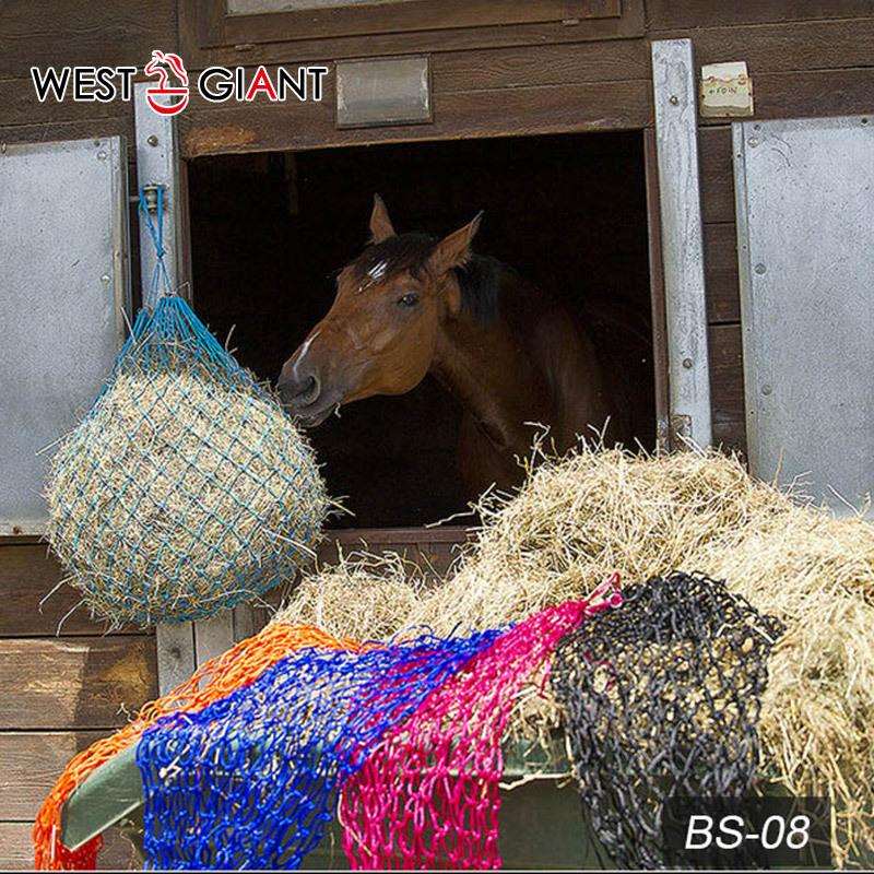 马房草料兜喂马养马用品尼龙绳马场马术俱乐部西部巨人马具