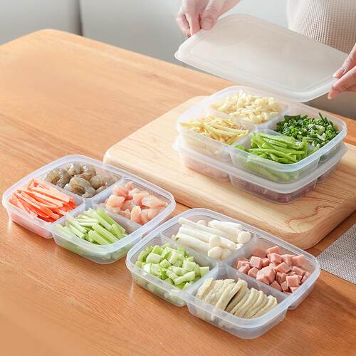 Cross-border frozen meat compartmentalized box, refrigerator