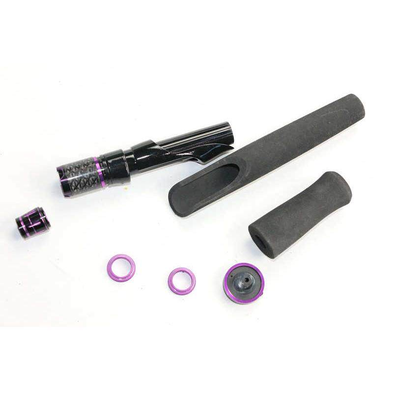 小四管轮碳套装亚铁板evadiyfuji加加座握把竿竿路手柄金属件轴用