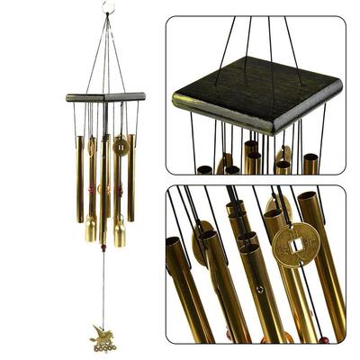 1pc 63cm Wind Chime Large Bells Wind Chimes Chapel Home Deco