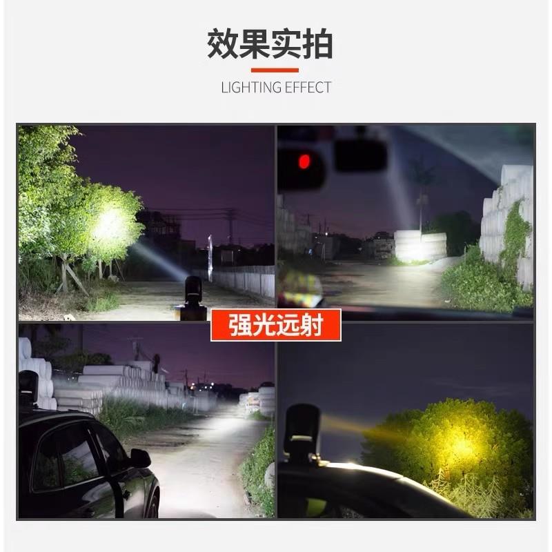 AD6211折叠无线遥控探照灯 旋转车顶强光车载照明灯