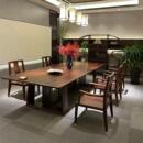 新中式 实木会议桌椅组合简约长桌办公洽谈接待桌办公室培训工作台