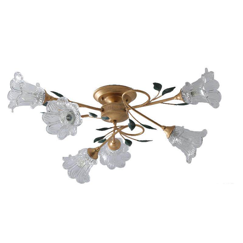 美式吸顶灯法式复古客厅灯现代简约乡村田园卧室灯欧式铁艺餐厅灯