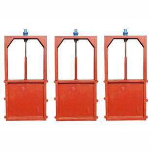 门机闸镶一体铸铁闸门铁闸铸铁齐全铸闸门批发规格厂家铜一体闸机