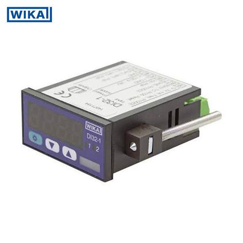 wika安装型数显仪标准信号双输入用于试验台液位测量DI35型数显仪
