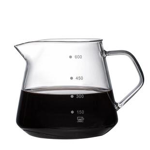 Glass filter funnel pot coffee