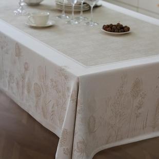 围感餐桌客厅茶布几盖布 elund美高级感氛桌布长方形欧式 正品 ek式