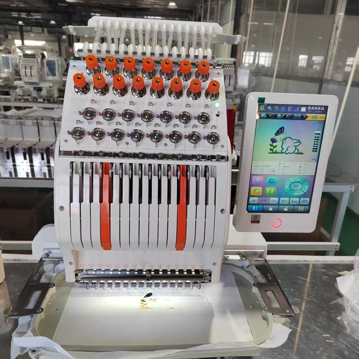 YS1201叶氏2026款全新家用型迷你机电脑绣花机成品衣服刺绣15针