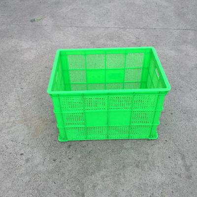 厂销蓝色755筐厚7塑55料周转筐绿色加厚周转框 大号服装 筐 色颜