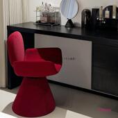 奶油风妆凳卧室梳妆台凳子法20240914桌式 化公主椅轻奢美电脑椅甲