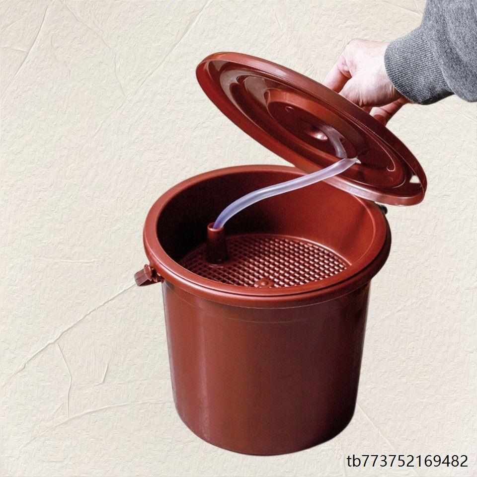 用茶盖桶桶台茶水水桶茶桌水桶废水茶家垃圾茶水桶分离带茶具茶渣