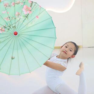 油纸伞儿童伞舞蹈道具伞诗雨江南古风女童舞蹈伞小号尺寸中国风伞