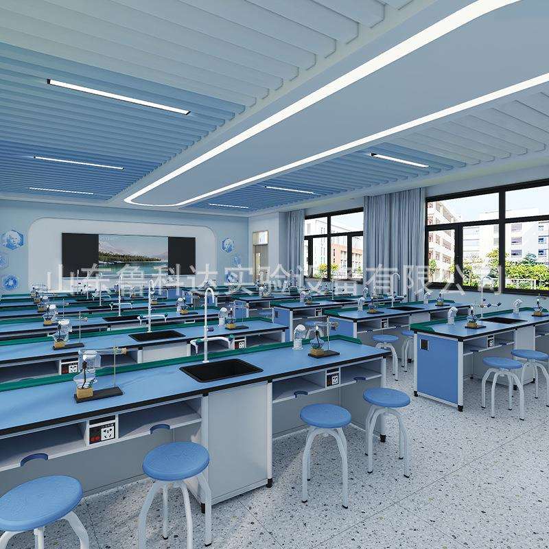 学校化学下通风实验桌吊装生物科学试验台生物物理学生试验台