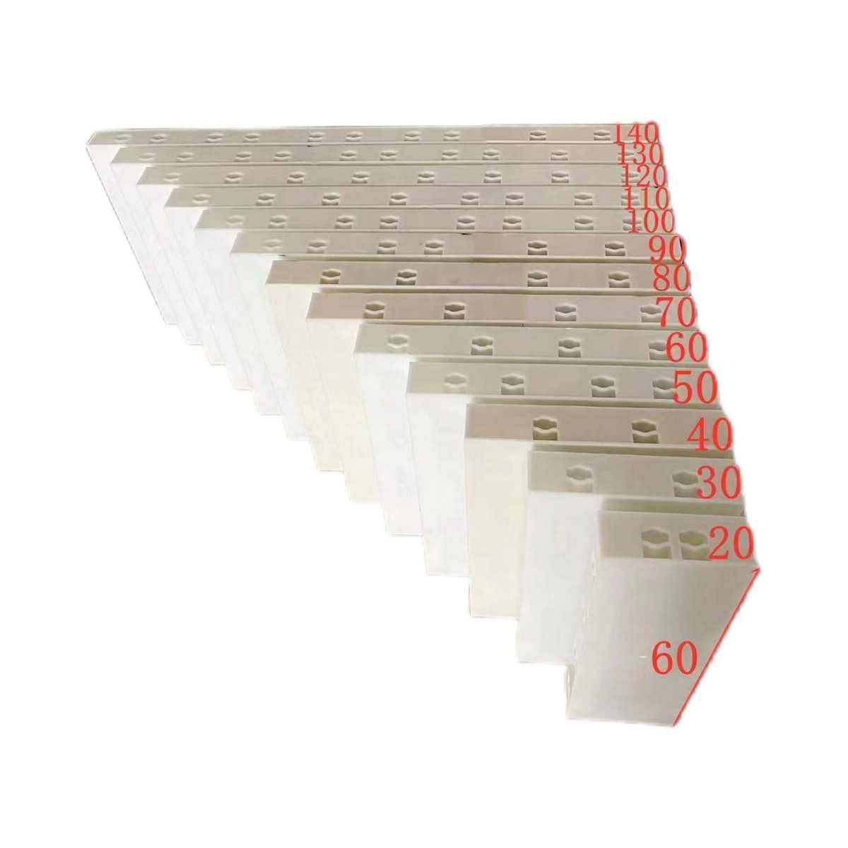 60*60厘米塑钢模板建筑塑料模板方柱弧形异形8公分塑料模板厂家