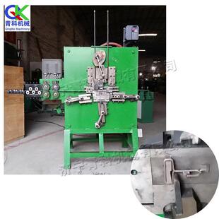 小型金属线材折弯机 全自动衣架勾灯钩成型机 S形D形扣成型机