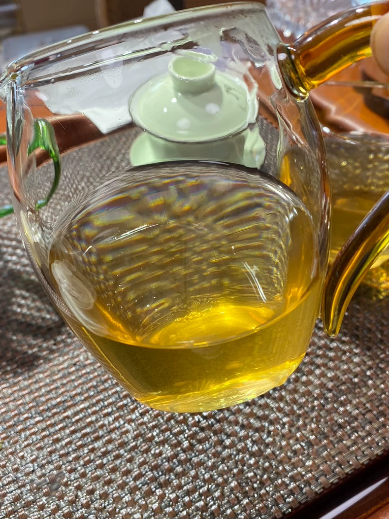 2015年春茶冰島古樹純料茶柱500克雙層包裝蘭花香蜜韻手工製作一口料包郵 普洱茶 BUASHOP普洱老茶