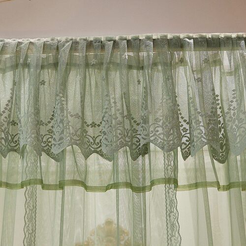 2024新款加双层纱导轨落三蚊帐宫廷开门密厚不锈地钢支架IKW卧室