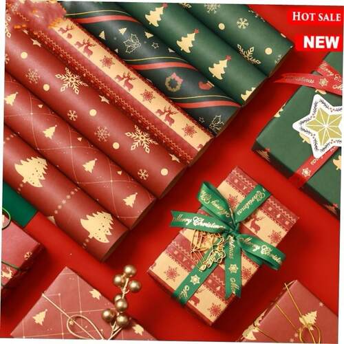 Christmas wrapping paper large gift packaging paper wrapper1