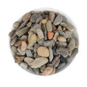 优质溪流石50斤 水池鱼缸造景石水草龟缸雷龙鱼底砂铺底溪流石 包邮