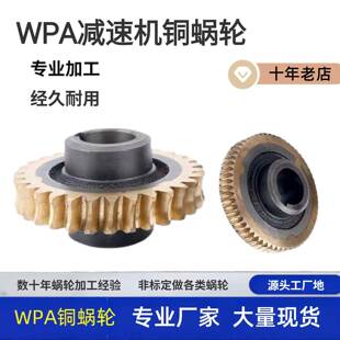 WPA减速机蜗轮 WPO/WPX/WPS蜗轮蜗杆减速器配件70型80型100型现货