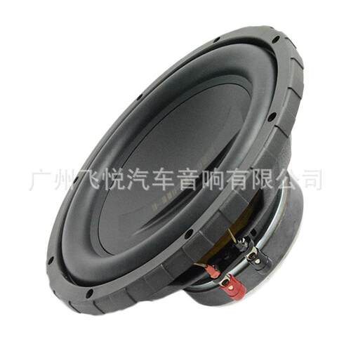 厂家供应HIFINE10寸单磁单音圈汽车低音喇叭车载音响改装重低音炮