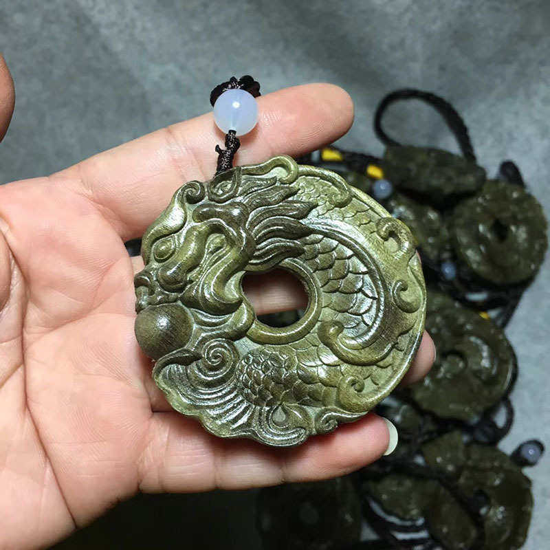 金丝楠阴沉木创意双面雕刻鱼化龙情侣吊坠木质工艺品挂件手把件,家居饰品,木雕,淘宝优惠券,粉丝福利购,淘宝优惠卷