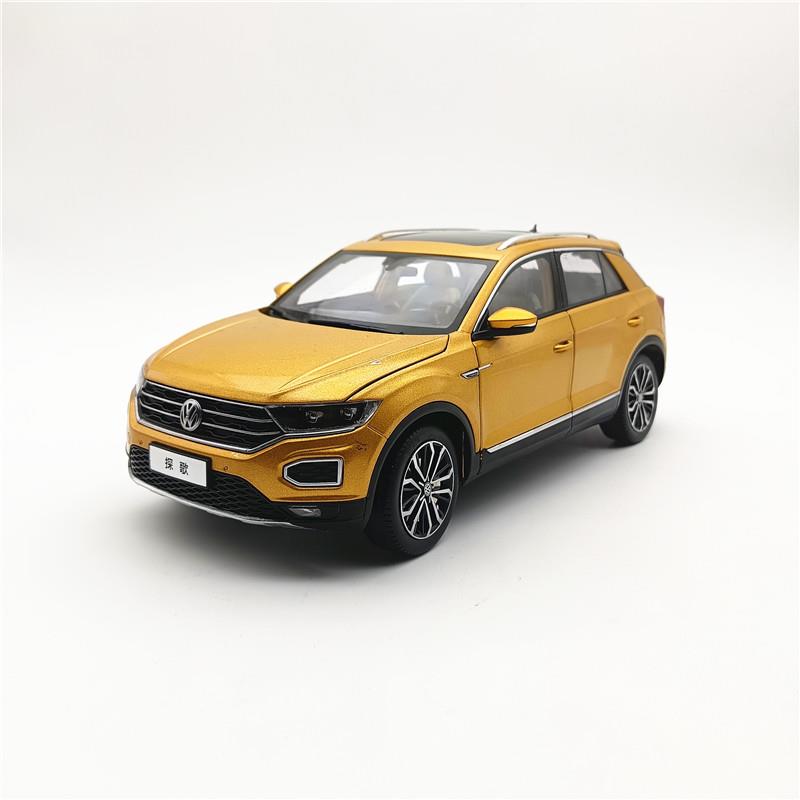 正品1： 1国产原厂 一汽大众 探歌车模 T-ROC 2018 合金汽车款8模