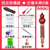 高档葫吟牌全红木专业芦演奏葫型丝乐器学自学初考级降B调C