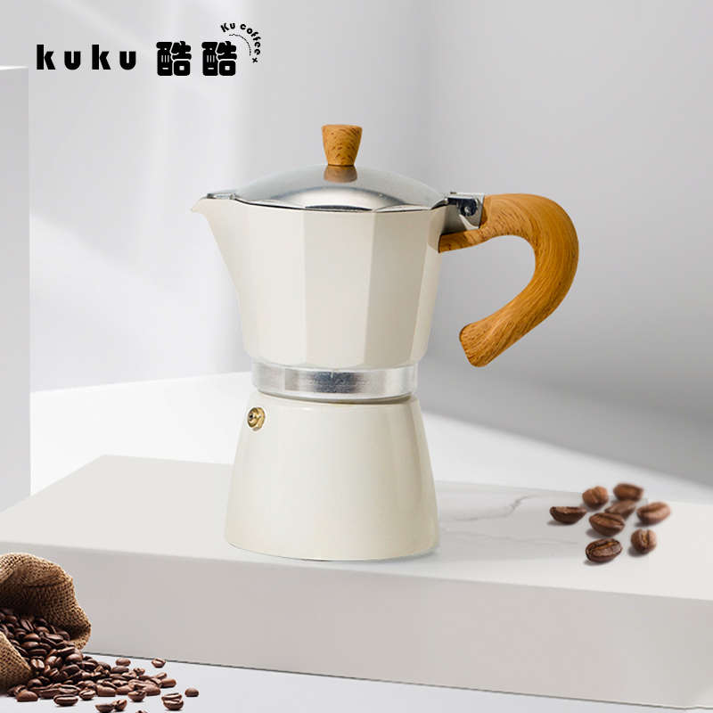 摩卡壶单压阀煮咖啡小型家用器具全自动意式咖啡机手冲咖啡壶套装