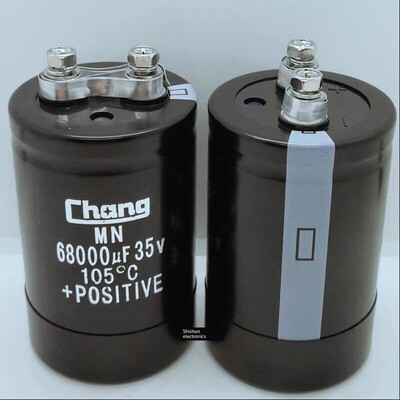 35V68000Uf张氏新原装电解电容切线逆变滤波器火花机专用