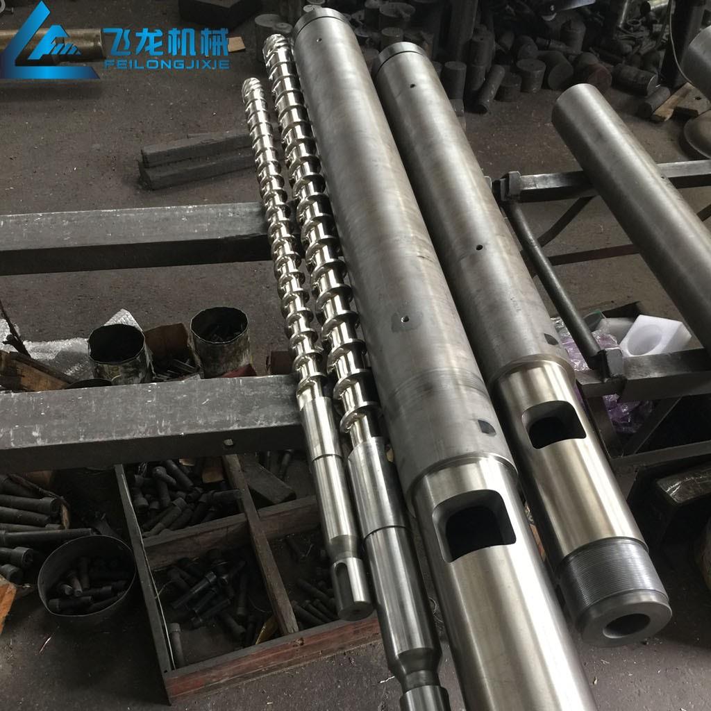 海达160克注塑机机筒螺杆耐磨料筒耐用注塑配件精准精准注塑