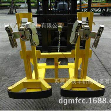 江西汉利牌双鹰嘴重型油桶装卸夹，2DCS/2DCMJ/2DCM双桶夹具