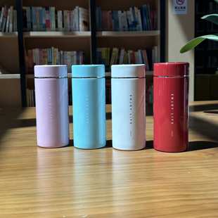 JIAQI迷你保温杯250ml高颜值304不锈钢小巧便携口袋杯定刻字批发