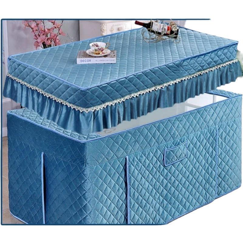 电取暖烤火炉桌罩长方形升降茶几烤火罩桌布桌套新款加厚加绒家用