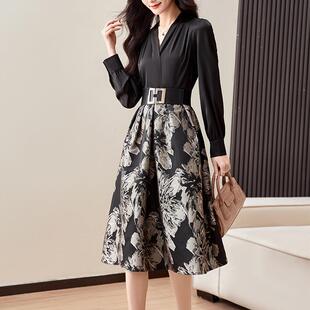 春季法式职业连裙女年春新装女装设计感款名媛气质ZQIU221套装衣