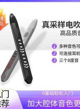 电吹管乐器中老年老人电子吹奏电子笛子流行点吹管乐器