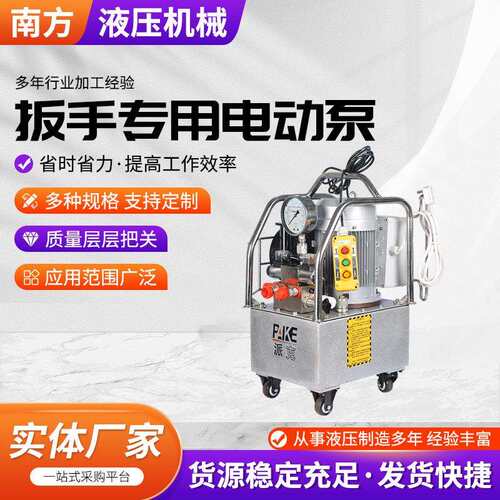 扳手专用电动泵电动油泵液压扭力泵NP-204型液压泵高压泵站液压站