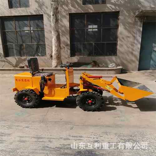 型电动四驱小铲车土机农工用养殖场405清粪地工程垃圾柴油小装载