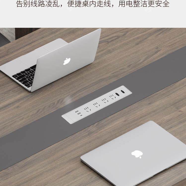 办公室桌椅组合简约现代双人位面对面台式财务电脑桌子老板经理桌