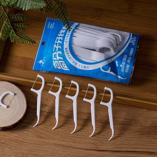 Wholesale Disposable Arch Floss Picks, Flat Dental Flossers